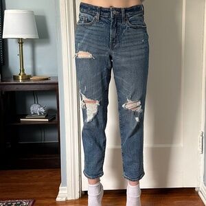 High-Rise OG Straight Jeans Old Navy Petite 2